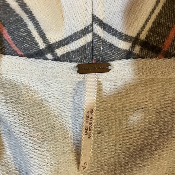 Free People Cozy Plaid Pullover - Picture 2 of 2